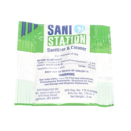 San Jamar 0.5 Ounce Packet 100 Count SANIS05-100